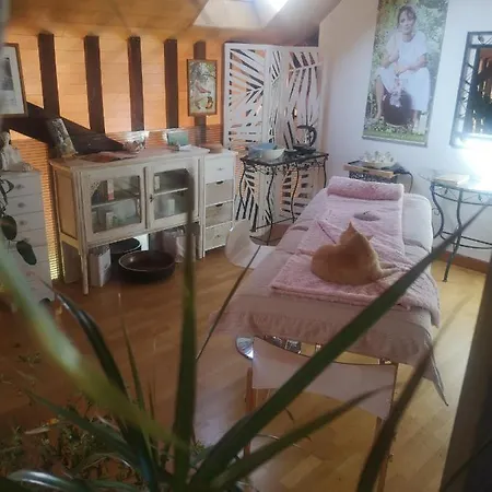 Reves De Baie - D'hotes Cosy Avec Table Bio Et Massages - Vue Panoramique Exceptionnelle فندق مبيت وإفطار