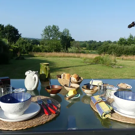 فندق مبيت وإفطار Reves De Baie - D'hotes Cosy Avec Table Bio Et Massages - Vue Panoramique Exceptionnelle Tirepied-sur-See